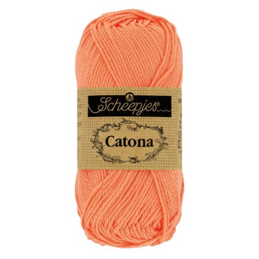 Scheepjes Catona Garn 410 Rig Coral - 10g