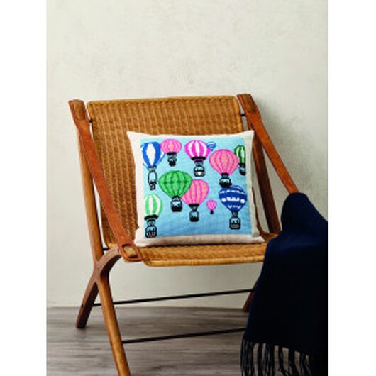 Permin Broderikit Ballonger 40x40cm