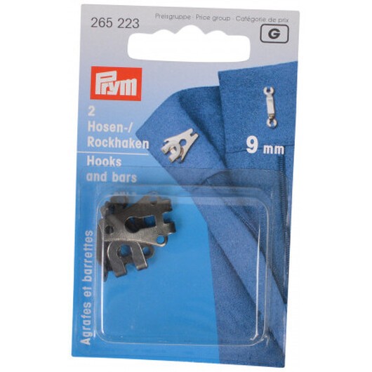 Prym Krokknappar Silver 9,5mm - 3 st.