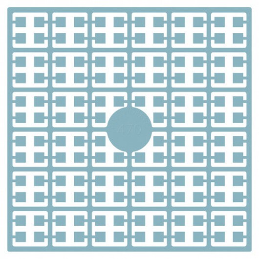 Pixelhobby Midi Pärlor 470 Skyblå 2x2mm - 140 pixels