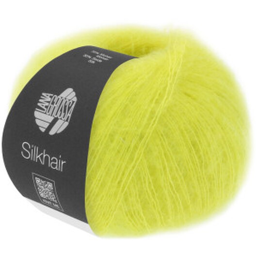 Lana Grossa Silkhair Garn 185 Gröngul