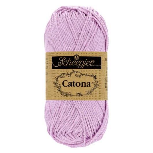 Scheepjes Catona Garn 226 Ljus Orkidé - 25g