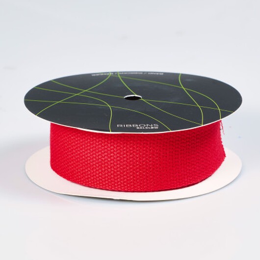 Infinity Hearts Väskrem Bomull 40mm 32 Röd - 3m