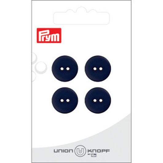 Prym Platt Plastknapp Marin 15mm - 4 st.