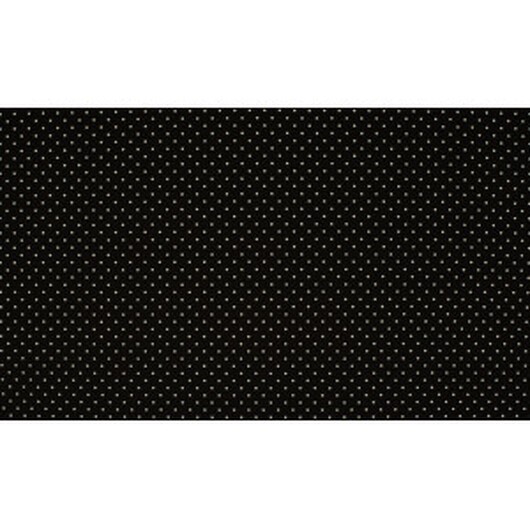 Minimals Bomullspoplin Tyg Print 469 Small Dot Black 145cm - 50cm