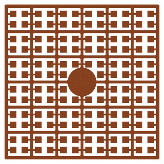 Pixelhobby Midi Pärlor 355 Koppar 2x2mm - 140 pixels