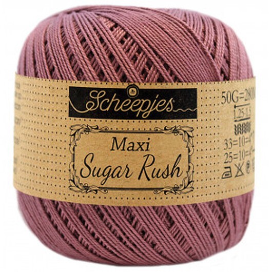 Scheepjes Maxi Sugar Rush Garn Unicolor 240 Amethyst