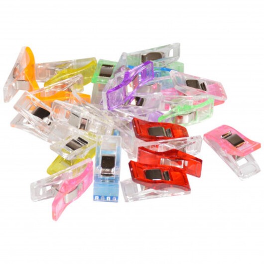 Infinity Hearts Wonder Clips Ass. Färger & storlekar - 20 st.