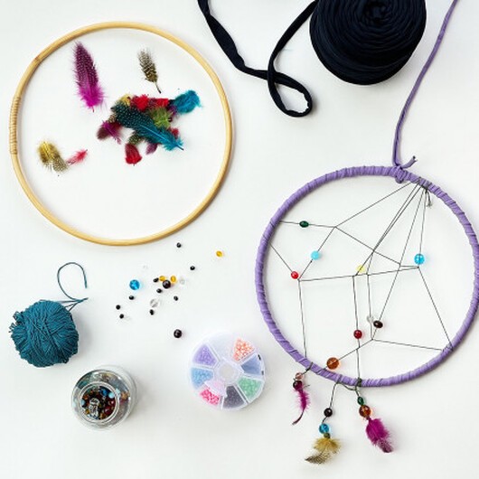 Gör din egen drömfångare av Rito Krea - Drömfångare DIY-guide - 5 st