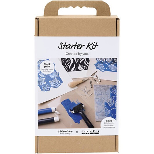 Start DIY Kit Block Print, 1 frp.