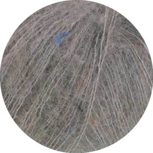 Lana Grossa Garn Superkid Tweed 636 Musgrå