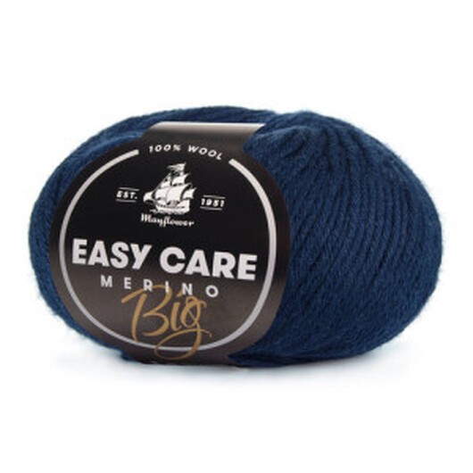 Mayflower Easy Care Big Garn Unicolor 109 Marinblå