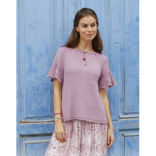 Sweet SusanÂ by DROPS Design - Topp Stickmönster str. S-XXXL