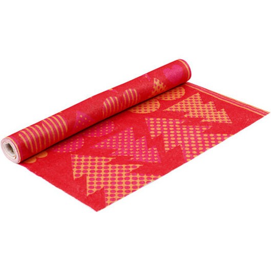 Motivfilt, B: 45 cm, tjocklek 1,5 mm, 180-200 g, orange, röd, 1 rl.