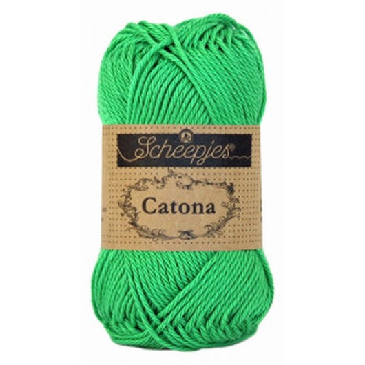 Scheepjes Catona Garn Unicolor 389 Apple Green