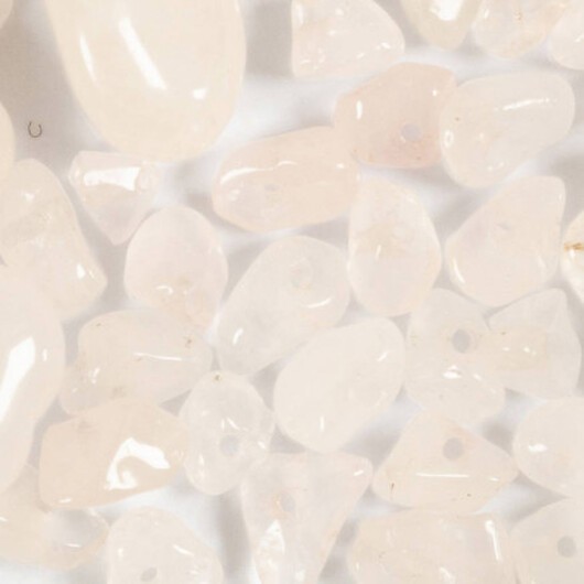 Kristallpärlor, Rosenkvarts:, Dia. 7-12 mm, Hålstl. 1 mm, ca. 63 st., rosa, 63 st./ 1 förp.