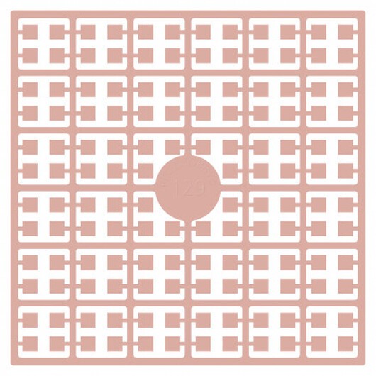 Pixelhobby Midi Pärlor 129 Ljus Rosa 2x2mm - 140 pixels