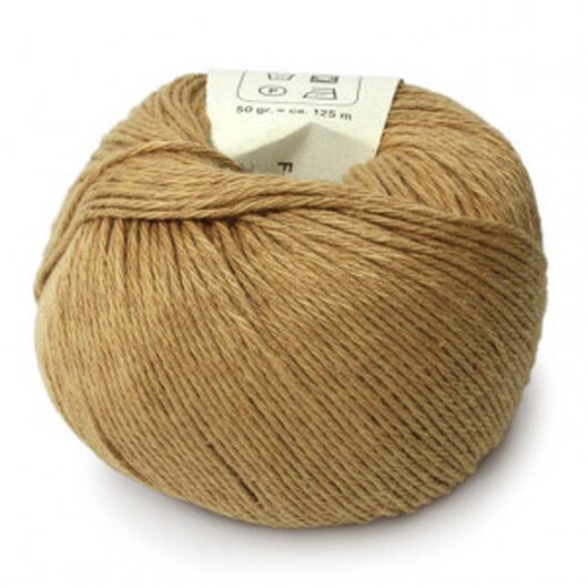 BC Garn Allino Unicolor 22 Mörk Beige