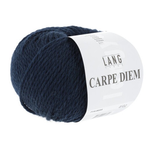 Lang Yarns Carpe Diem Garn 35 Marinblå