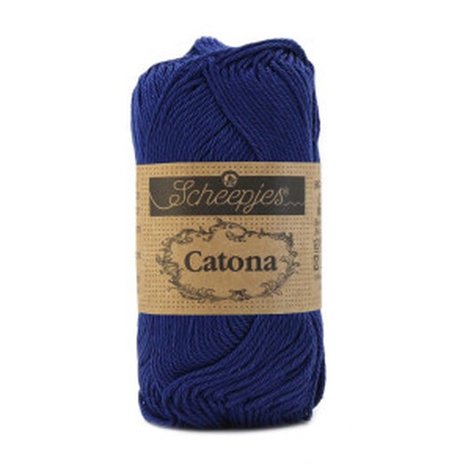 Scheepjes Catona Garn Unicolor 527 Midnight