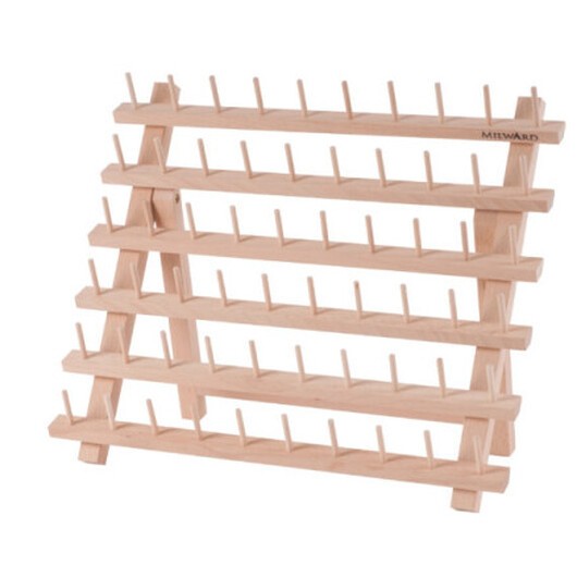 Milward Trådhållare för 60 spolar - Trä