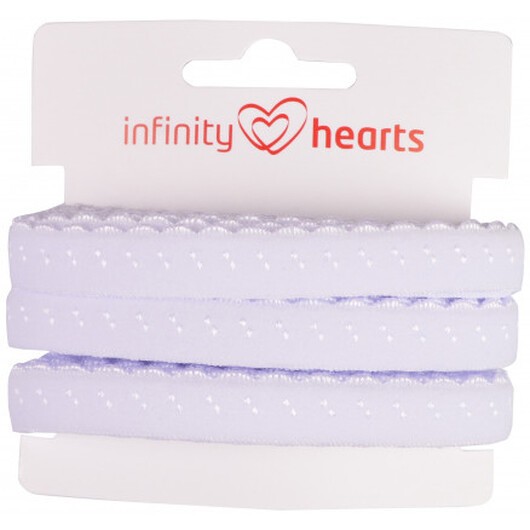 Infinity Hearts Vikresår Spets 22/11mm 029 Vit - 5m