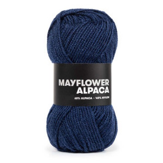 Mayflower Baby Alpaca Garn 32 Marinblå