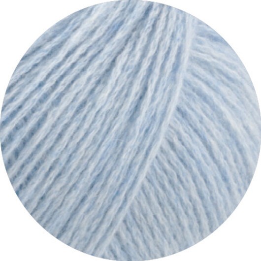 Lana Grossa Cashmere Pure Garn 10 Ljusblå