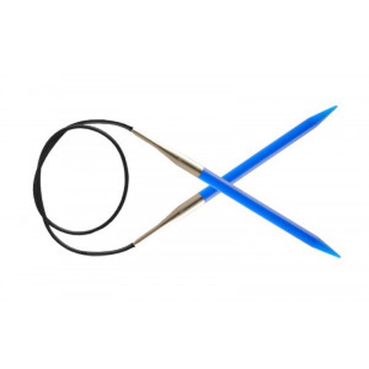 KnitPro Trendz Rundstickor Akryl 80cm 7,00mm / 31.5in US10Â¾ Blue