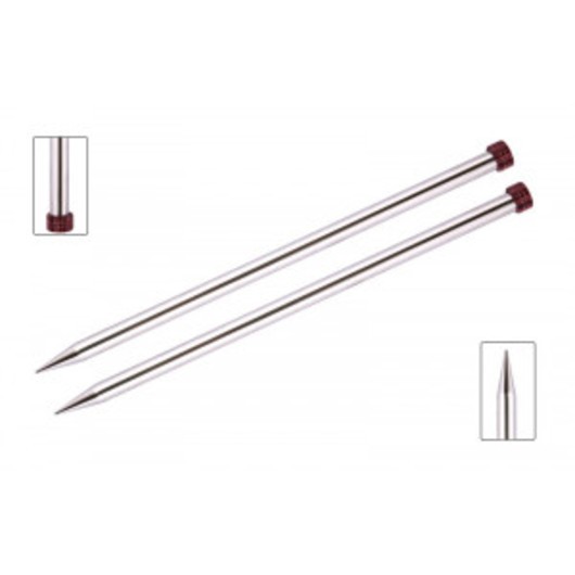 KnitPro Nova Metal Stickor / Jumperstickor Mässing 40cm 2,00mm / 15.7i