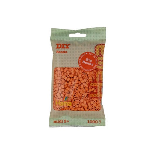 Hama Bio Midi Pärlor 190-05 Ljus Aprikos - 1000st