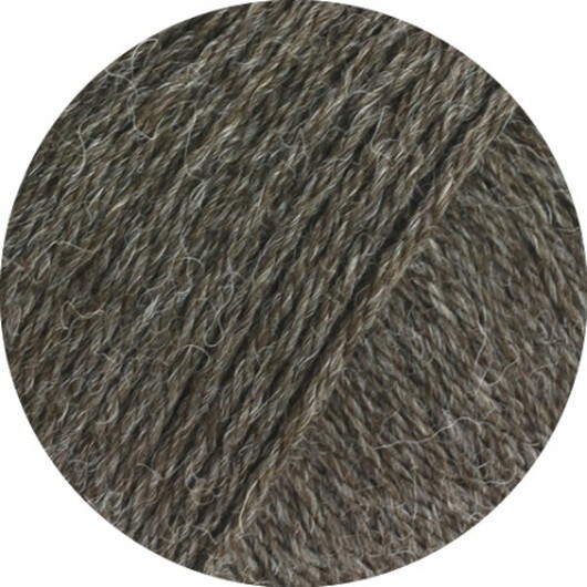 Lana Grossa Garn Landlust Alpaca Merino 160 405 Gråbrun