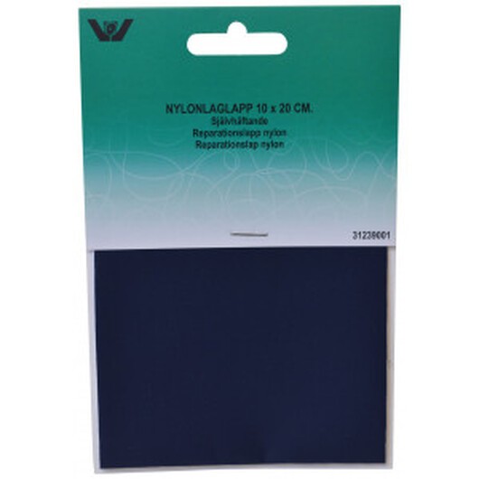 Reparationslapp Självhäftande Nylon Marin 10x20 cm - 1 st.