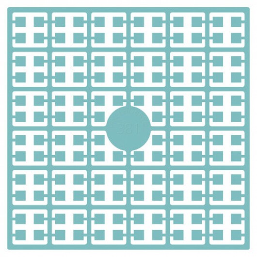 Pixelhobby Midi Pärlor 381 Mörk Sjögrön 2x2mm - 140 pixels