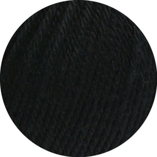 Lana Grossa Merino Uno Garn 13 Svart