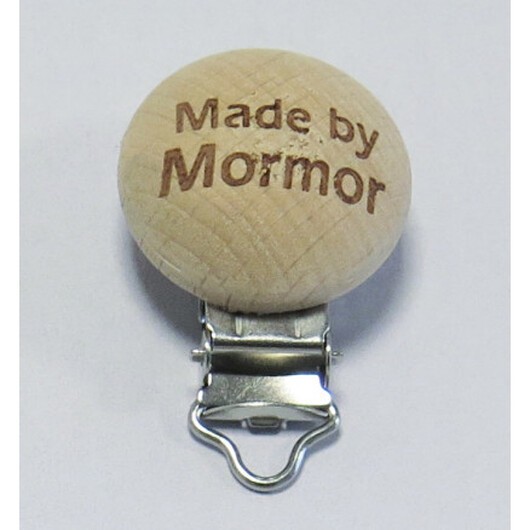 Hängselclips Trä Made By Mormor - 1 st.