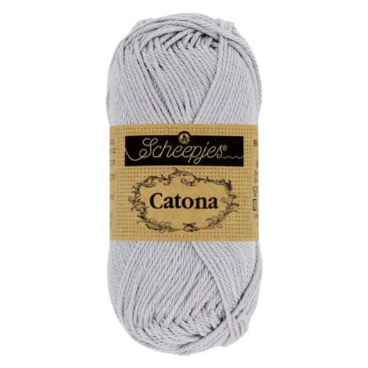 Scheepjes Catona Garn 074 Kvicksilver - 25g