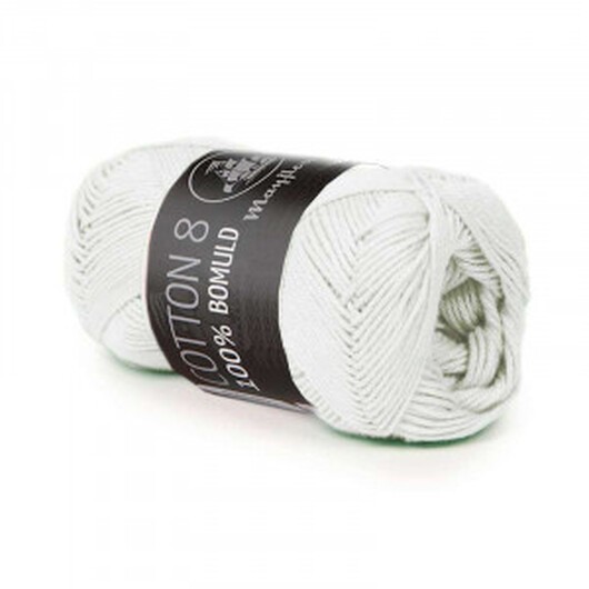 Mayflower Bomull 8/4 Garn Unicolor 1495 Ljus Mint