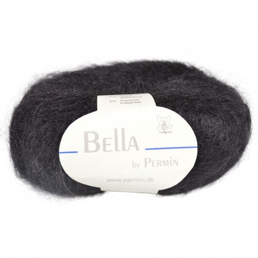 Permin Bella Garn 883210 Svart