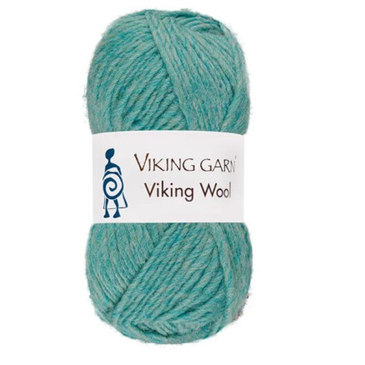 Viking Garn Wool Turkos 529