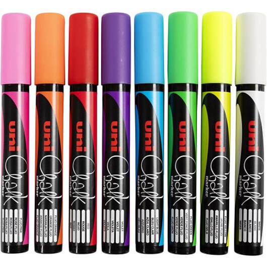 Chalk Marker, spets 1,8-2,5 mm, 8 st./ 1 förp.