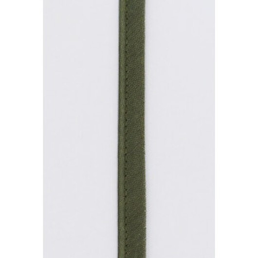 Passpoalband i Metermått Polyester/Bomull 614 Armygrön 8mm - 50cm