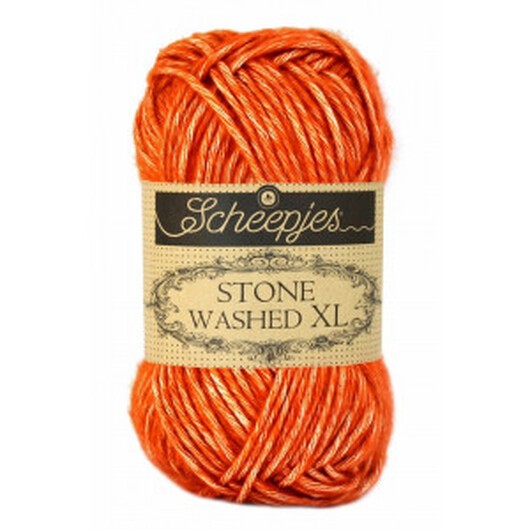 Scheepjes Stone Washed XL Garn Mix 856 Coral