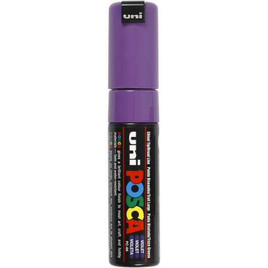 Posca Marker , nr. PC-8K, spets 8 mm, Broad, violet, 1 st.