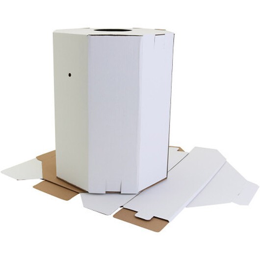 Fastlagstunnor, Utan tryck, H: 39 cm, 2 st./ 1 förp.