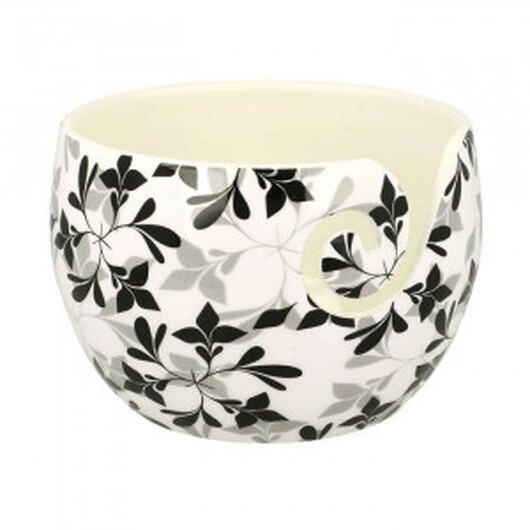 Â Scheepjes Garnskål Black Leaf Ø14