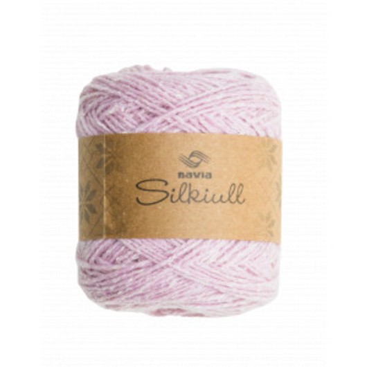 Navia Silkeull Garn 615 Rosa