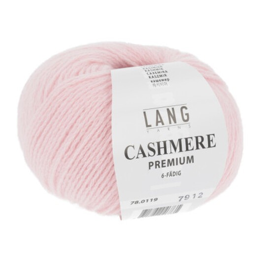 Lang Yarns Premium Garn Kashmir 0119 Rosa