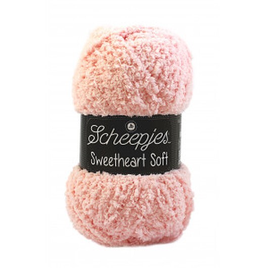 Scheepjes Sweetheart Soft Garn Unicolor 22 Persika