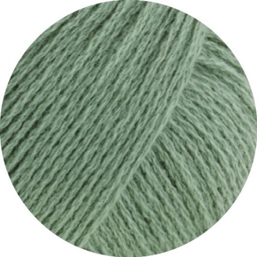 Lana Grossa Cashmere Pure Garn 14 Reseda Grön